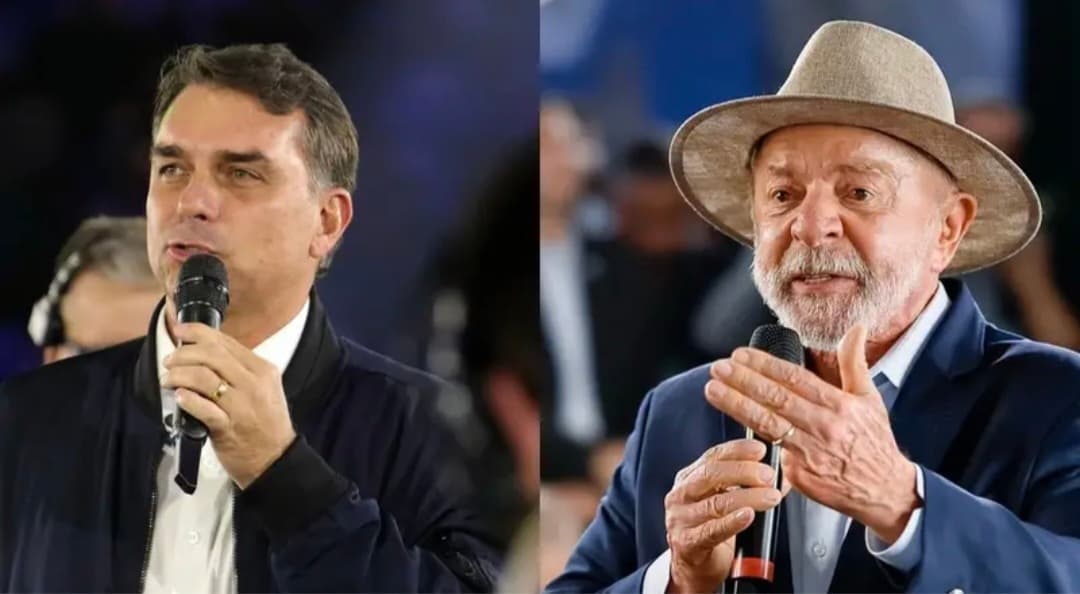 Quaest: Flávio tem 45% no 2º turno; Lula, 44%