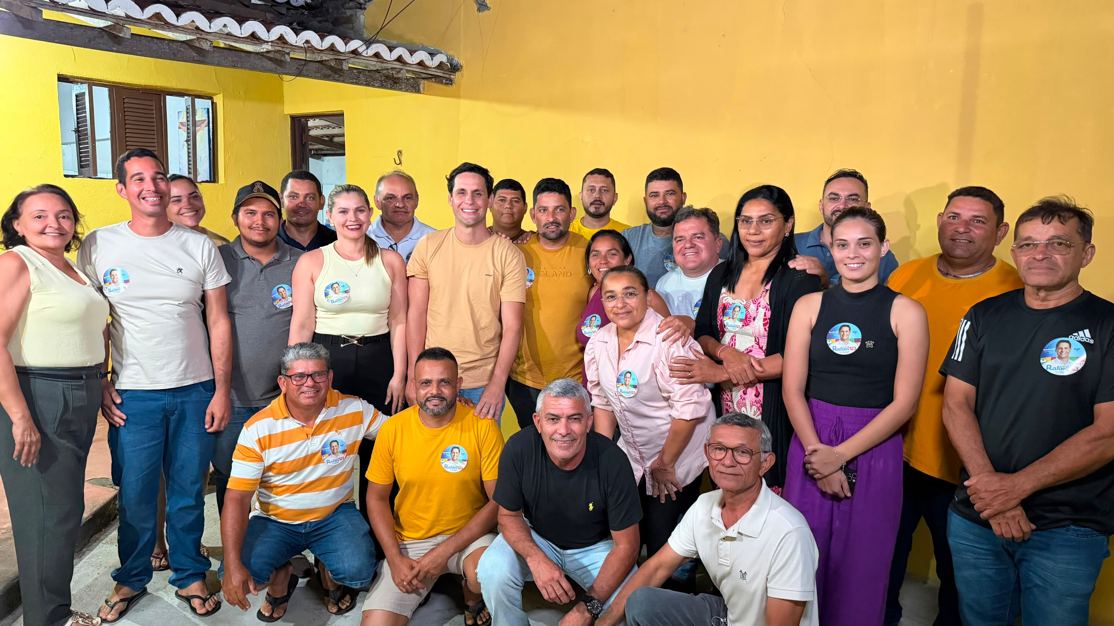 Rafael amplia força política e conquista apoio de três prefeitos em menos de uma semana