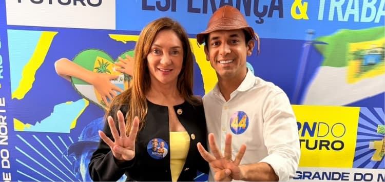 Deputada Terezinha Maia também confirma apoio a Allyson no 2º turno para o Governo do RN