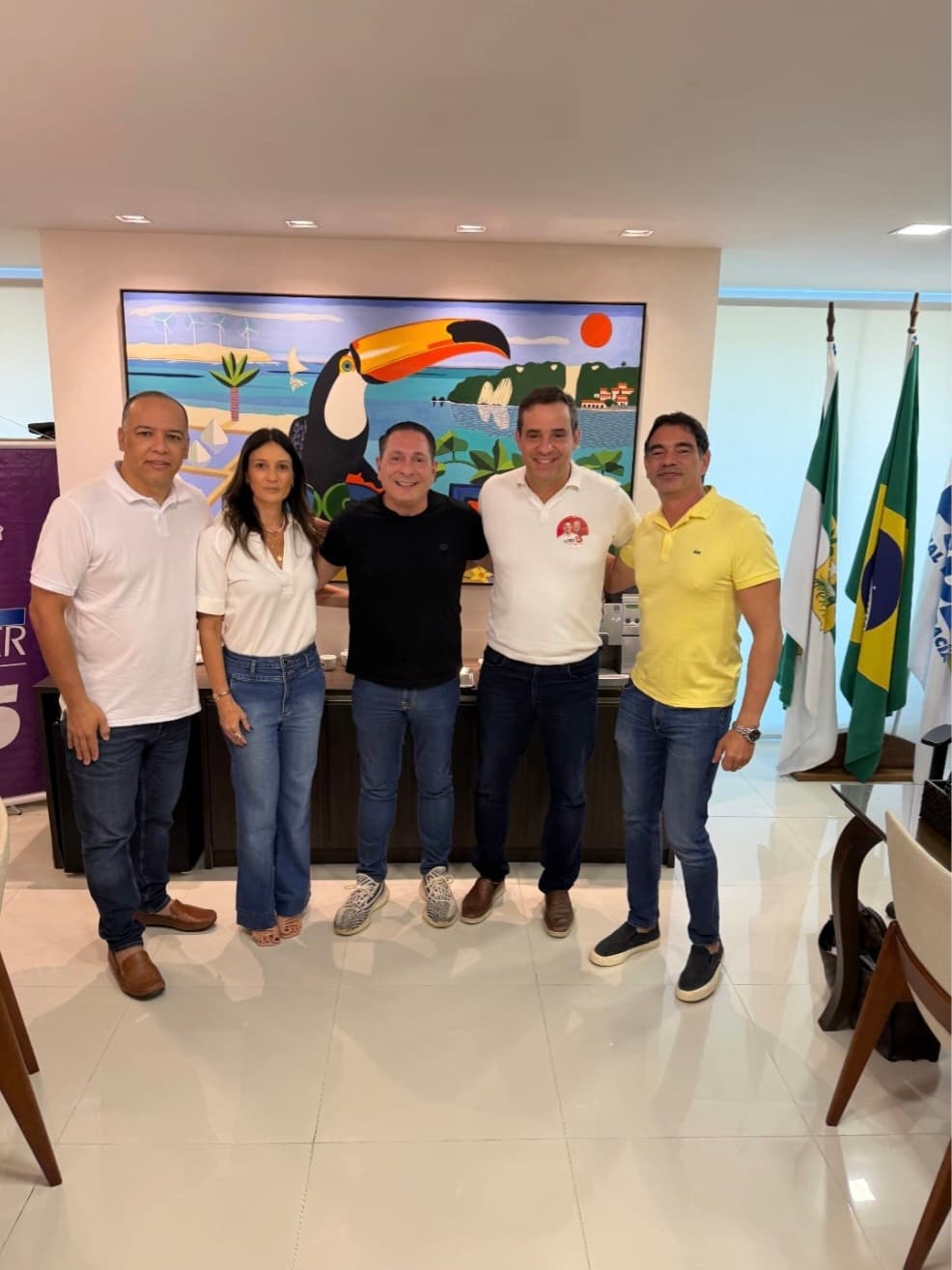 Bancada do PSDB anuncia apoio a Cadu no 2º Turno