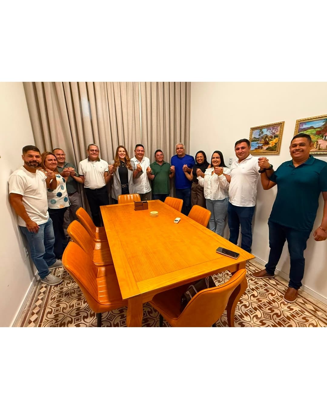 NINA SOUZA RECEBE APOIO DO VICE-PREFEITO, VEREADORES E LIDERANÇAS POLÍTICAS DE SÃO GONÇALO DO AMARANTE
