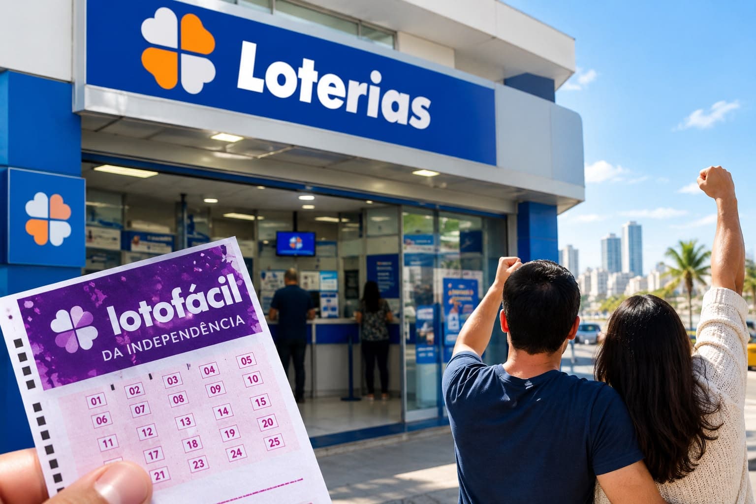 Dois apostadores de Natal ganham quase R$ 5 milhões cada na Lotofácil da Independência
