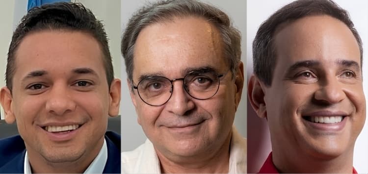 Pesquisas do Metadata e Agora Sei apontam redução na vantagem de Allyson em relação a Álvaro e Cadu