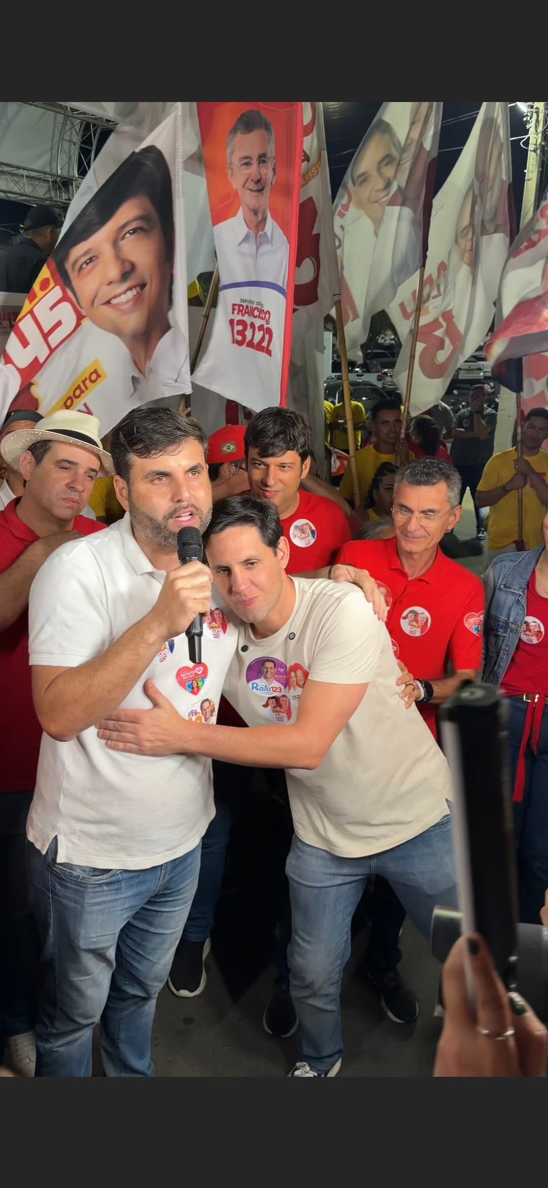 (Vídeo)Em Currais Novos, Rafael amplia base no Seridó e confirma apoio do prefeito Lucas Galvão
