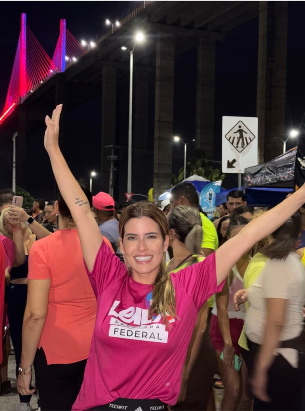 Leila Maia é a única candidata a deputada federal a apresentar propostas para incentivar as corridas de rua no estado