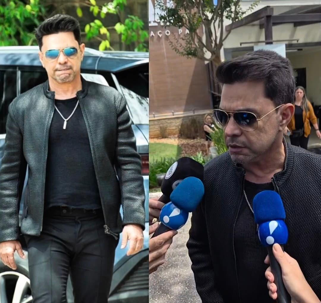 [VÍDEO]Zezé di Camargo chega ao velório de Rick e lamenta perda do sertanejo