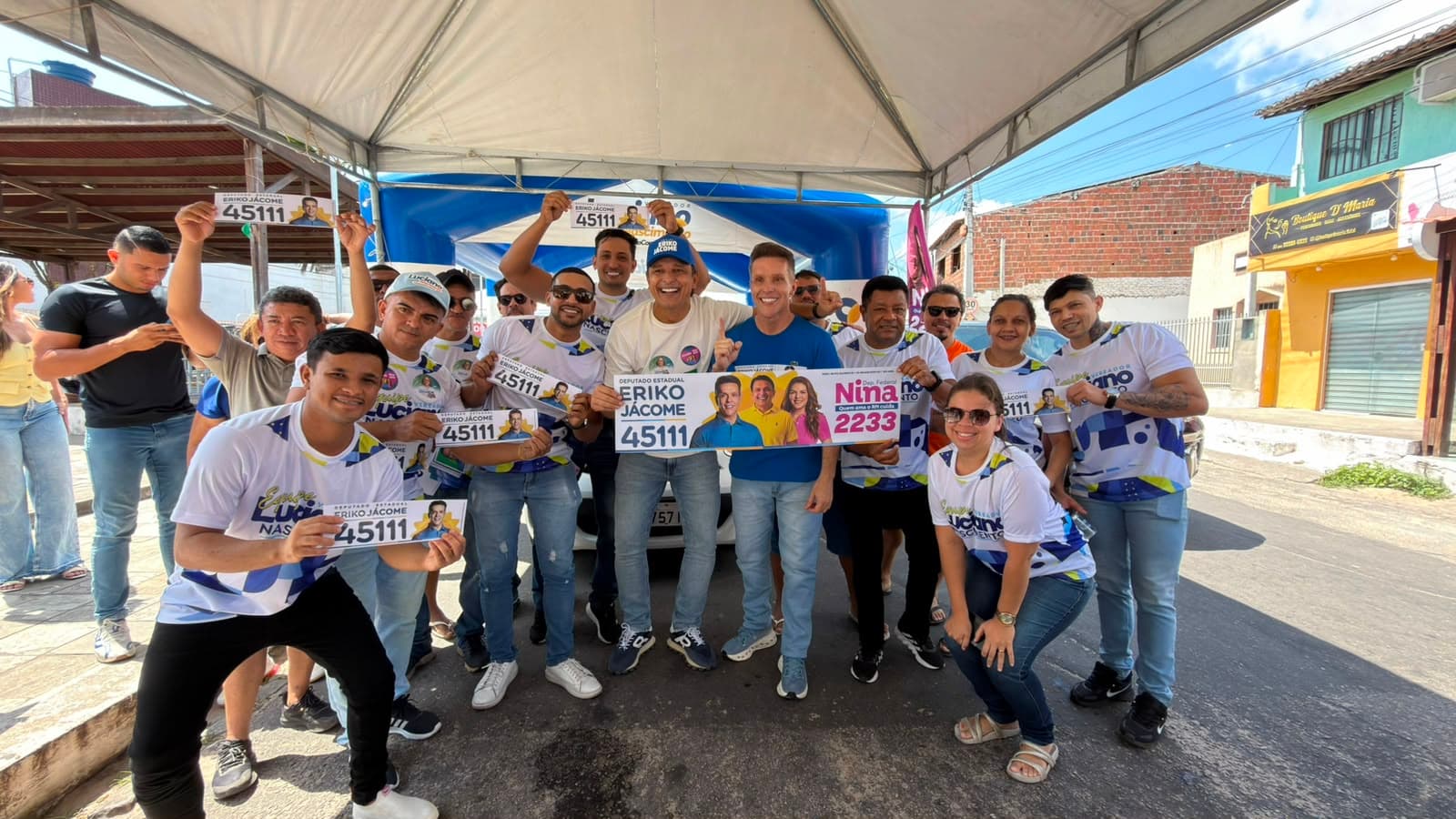 Luciano Nascimento realiza grande mobilização na Zona Oeste de Natal em apoio aos seus candidatos
