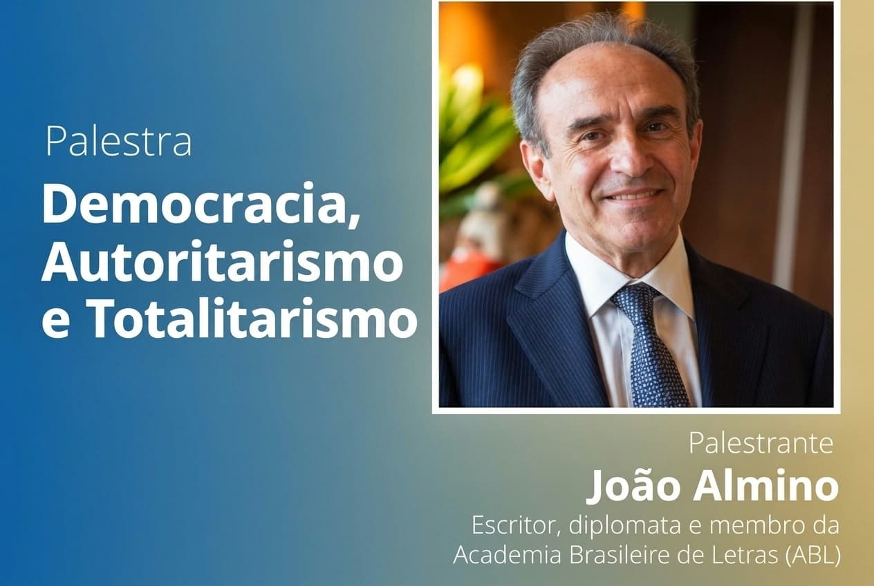 Escola da Assembleia traz a Natal o escritor João Almino