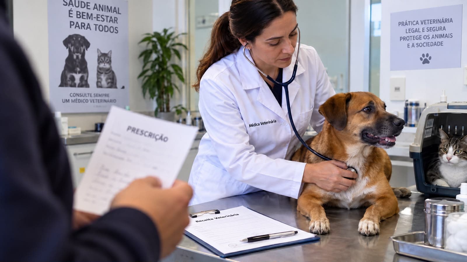 Receita para animal não é para qualquer profissional: exercício ilegal da Medicina Veterinária agora é crime