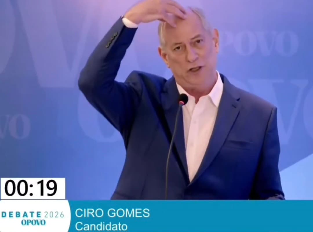 (Vídeo)Ciro Gomes diz que sua única inveja do Camilo Santana é o “Pedaço de rabo de guaxinim” que ele colocou na testa