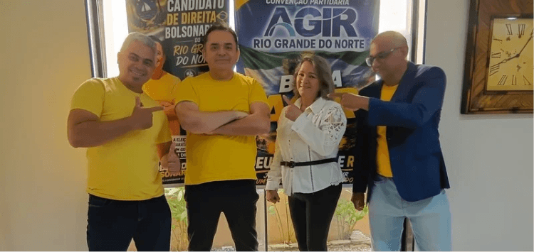 AGIR homologa candidatura de “Rodrigo Bolsonaro” ao Governo do Estado do Rio Grande do Norte