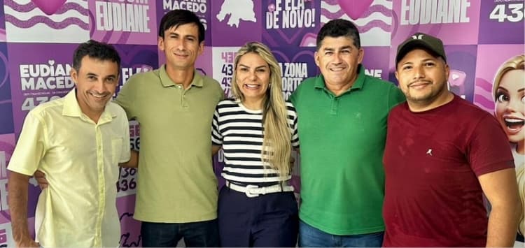 Vice-prefeito de Jandaíra e lideranças locais declaram apoio a Eudiane Macedo